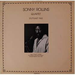 Sonny Rollins Quartet Stuttgart 1963 Vinyl LP USED