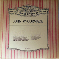 John McCormack (2) Great Voices Of The Century Vinyl LP USED