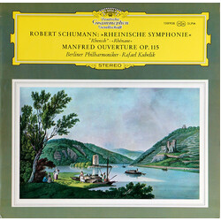 Robert Schumann / Berliner Philharmoniker / Rafael Kubelik Symphony No. 3 "Rhenish," "Manfred" Overture Vinyl LP USED