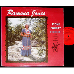 Ramona Jones Stone County Fiddlin' Vinyl LP USED