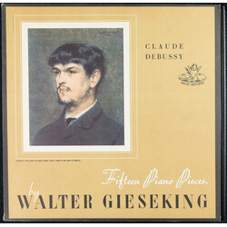 Claude Debussy / Walter Gieseking Fifteen Piano Pieces Vinyl LP USED