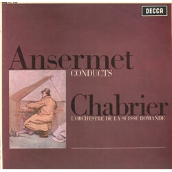 Emmanuel Chabrier / L'Orchestre De La Suisse Romande / Ernest Ansermet Chabrier: España Vinyl LP USED