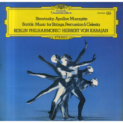 Igor Stravinsky / Béla Bartók / Berliner Philharmoniker / Herbert Von Karajan Apollon Musagète / Music For Strings, Percussion & Celesta Vinyl LP USED