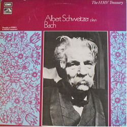 Albert Schweitzer Albert Schweitzer Plays Bach Vinyl LP USED