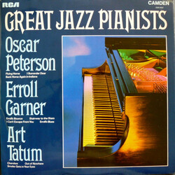 Oscar Peterson / Erroll Garner / Art Tatum Great Jazz Pianists Vinyl LP USED