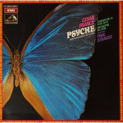 César Franck / Orchestre Philharmonique De Liège / Paul Strauss / Chœurs de la RTB-BRT Psyché - enregistrement integral Vinyl LP USED