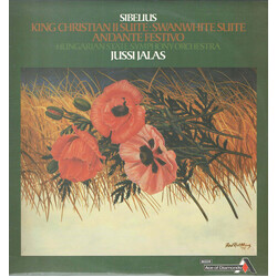 Jean Sibelius / Hungarian State Orchestra / Jussi Jalas King Christian II Suite / Swan White Suite / Andante Festivo Vinyl LP USED