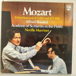 Wolfgang Amadeus Mozart / Alfred Brendel / The Academy Of St. Martin-in-the-Fields / Sir Neville Marriner Klavierkonzert KV 459 Und KV 488 Vinyl LP US