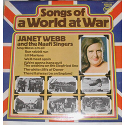 Janet Webb / The Naafi Singers Songs Of A World At War Vinyl LP USED