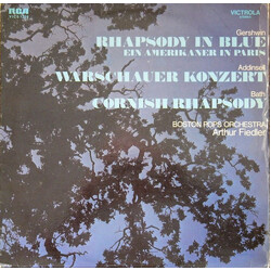 George Gershwin / Richard Addinsell / Hubert Bath / The Boston Pops Orchestra / Arthur Fiedler Rhapsody In Blue / Warschauer Konzert / Cornish Rhapsod