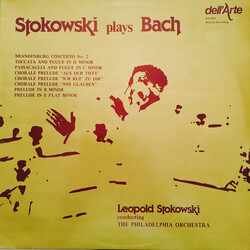 Leopold Stokowski / Johann Sebastian Bach Stokowski Plays Bach Vinyl LP USED