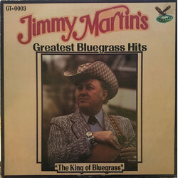 Jimmy Martin Greatest Bluegrass Hits Vinyl LP USED