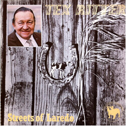 Tex Ritter Streets Of Laredo Vinyl LP USED