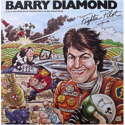 Barry Diamond Fighter Pilot (Live At The Hollywood Comedy Store On The Sunset Strip) Vinyl LP USED