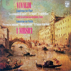 I Musici / Severino Gazzelloni / Antonio Vivaldi Concertos For Flute & Violin Vinyl LP USED