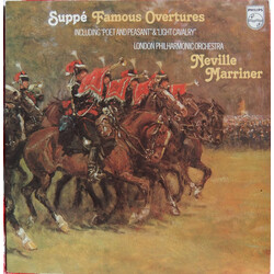 Franz von Suppé / The London Philharmonic Orchestra / Sir Neville Marriner Famous Overtures Vinyl LP USED