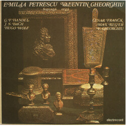 Emilia Petrescu / Valentin Gheorghiu Recital Vinyl LP USED