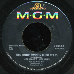 Herman's Hermits This Door Swings Both Ways / For Love Vinyl USED