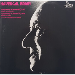 Havergal Brian Symphony No.10; Symphony No. 21 Vinyl LP USED