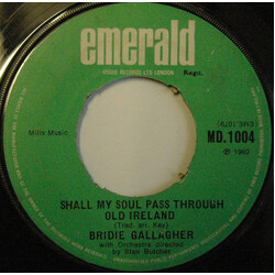 Bridie Gallagher Shall My Soul Pass Through Old Ireland Vinyl USED