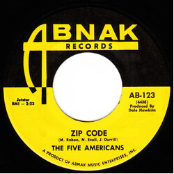 The Five Americans Zip Code Vinyl USED