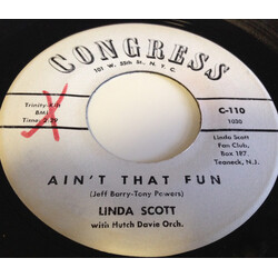 Linda Scott Ain't That Fun Vinyl USED