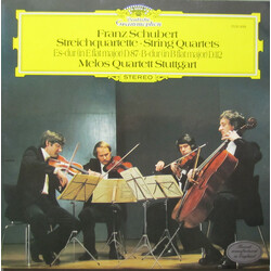 Franz Schubert / Melos Quartett Streichquartette • String Quartets / Es-Dur (In E Flat Major) D.87 • B-Dur (In B Flat Major) D.112 Vinyl LP USED