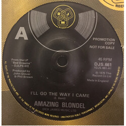 Amazing Blondel I'll Go The Way I Came Vinyl USED