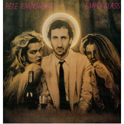 Pete Townshend Empty Glass Vinyl LP USED