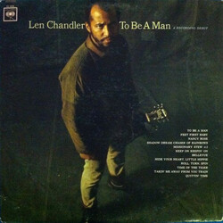 Len Chandler To Be A Man A Recording Debut Vinyl LP USED