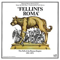 Nino Rota Fellini's Roma (Original Motion Picture Score) Vinyl LP USED