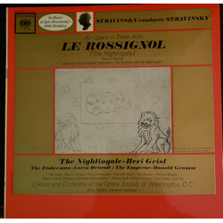 Igor Stravinsky Stravinsky Conducts Stravinsky: Le Rossignol (An Opera In Three Acts) Vinyl LP USED