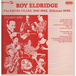 Roy Eldridge The Krupa Years 1941-1942. Sideman 1940 Vinyl LP USED