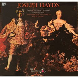 Joseph Haydn / Philharmonia Hungarica / Antal Dorati Symphony No.45 "Farewell" / Symphony No.42 Vinyl LP USED