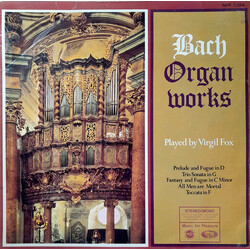 Johann Sebastian Bach / Virgil Fox Organ Works Vinyl LP USED