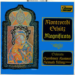 Claudio Monteverdi / Heinrich Schütz / Spandauer Kantorei / Helmuth Rilling Magnificats Vinyl LP USED