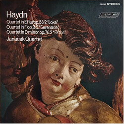 Joseph Haydn / Janáček Quartet Quartet In E Flat Op. 33/2 "Joke" / Quartet In F Op. 3/5 "Serenade" / Quartet In D Minor Op. 76/2 "Fifths" Vinyl LP USE