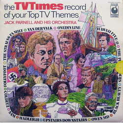 Jack Parnell & His Orchestra The TVTimes Record Of Your Top TV Themes Vinyl LP USED