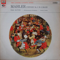 Gustav Mahler / Emmy Loose / Paul Kletzki / Philharmonia Orchestra Symphony No. 4 In G Vinyl LP USED