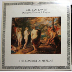 William Lawes / The Consort Of Musicke Dialogues, Psalmes & Elegies Vinyl LP USED