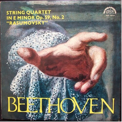 Ludwig van Beethoven / Janáček Quartet String Quartet In E Minor Op. 59, No. 2 "Rasumovsky" Vinyl LP USED