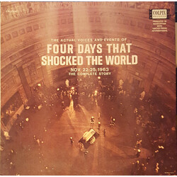 Reid Collins Four Days That Shocked The World Vinyl LP USED