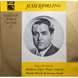 Jussi Björling Golden Voice Series No 17 Vinyl LP USED