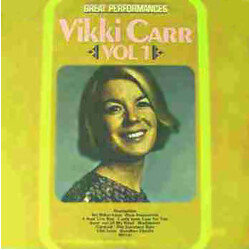 Vikki Carr Great Performances Volume One Vinyl LP USED