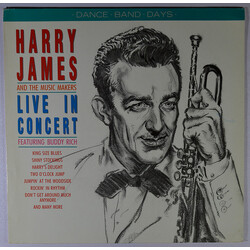 Harry James & His Music Makers Live In Concert Vinyl LP USED