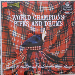 Shotts & Dykehead Caledonia Pipe Band World Champions Pipes And Drums Vinyl LP USED