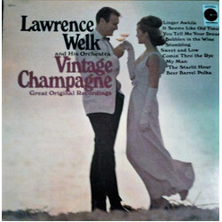 Lawrence Welk And His Orchestra Vintage Champagne "Great Original Recordings" Vinyl LP USED