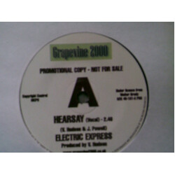 The Electric Express Hearsay Vinyl USED