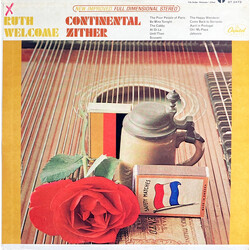 Ruth Welcome Continental Zither Vinyl LP USED