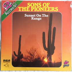 The Sons Of The Pioneers Sunset On The Range Vinyl 2 LP USED